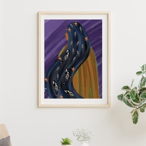 DIGITAL DOWNLOAD* Coast Salish Water is Life Print Digital Download Perfect for Home or Bedroom Native Owned Business