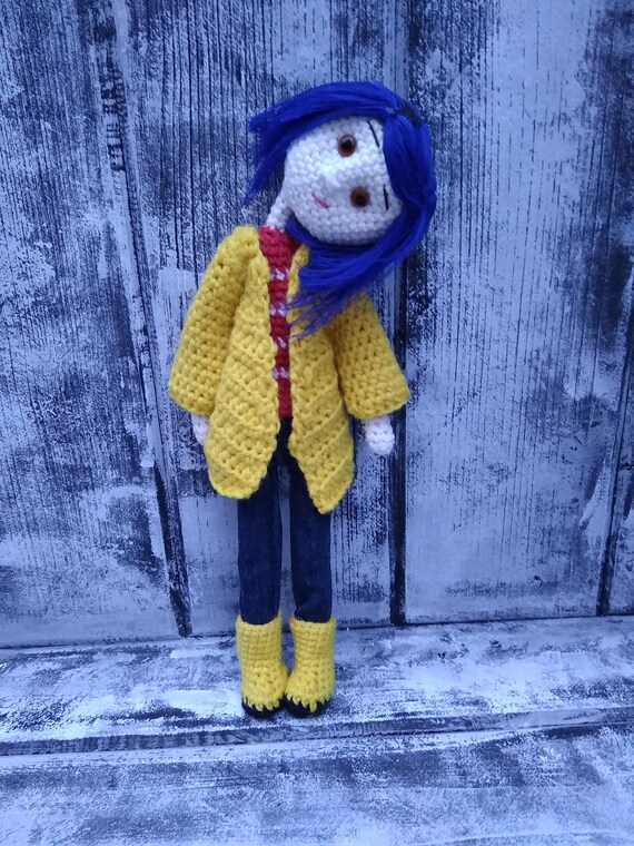 Movie Plush Coraline Doll - Garotin Habeleza