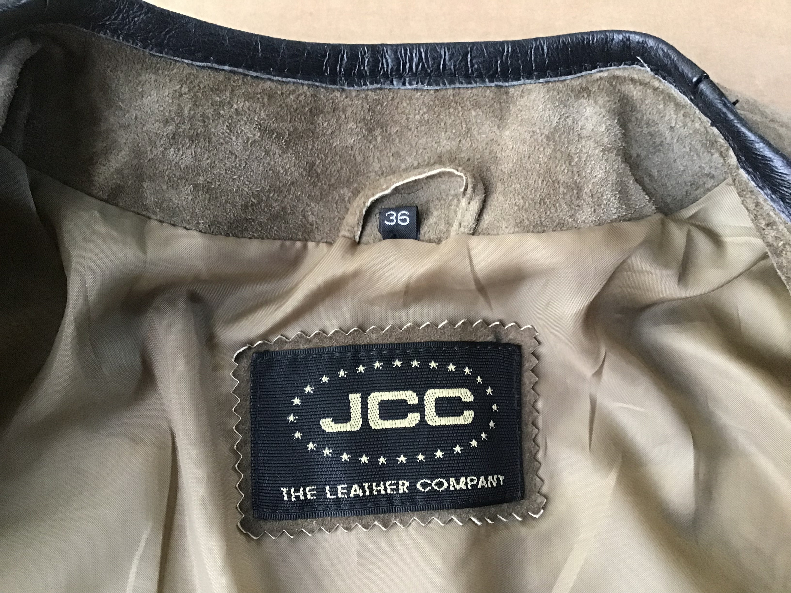 Vintage Womens Size S Pale Brown Suede Leather Jacket Embroidered JCC  Leather Company - Etsy
