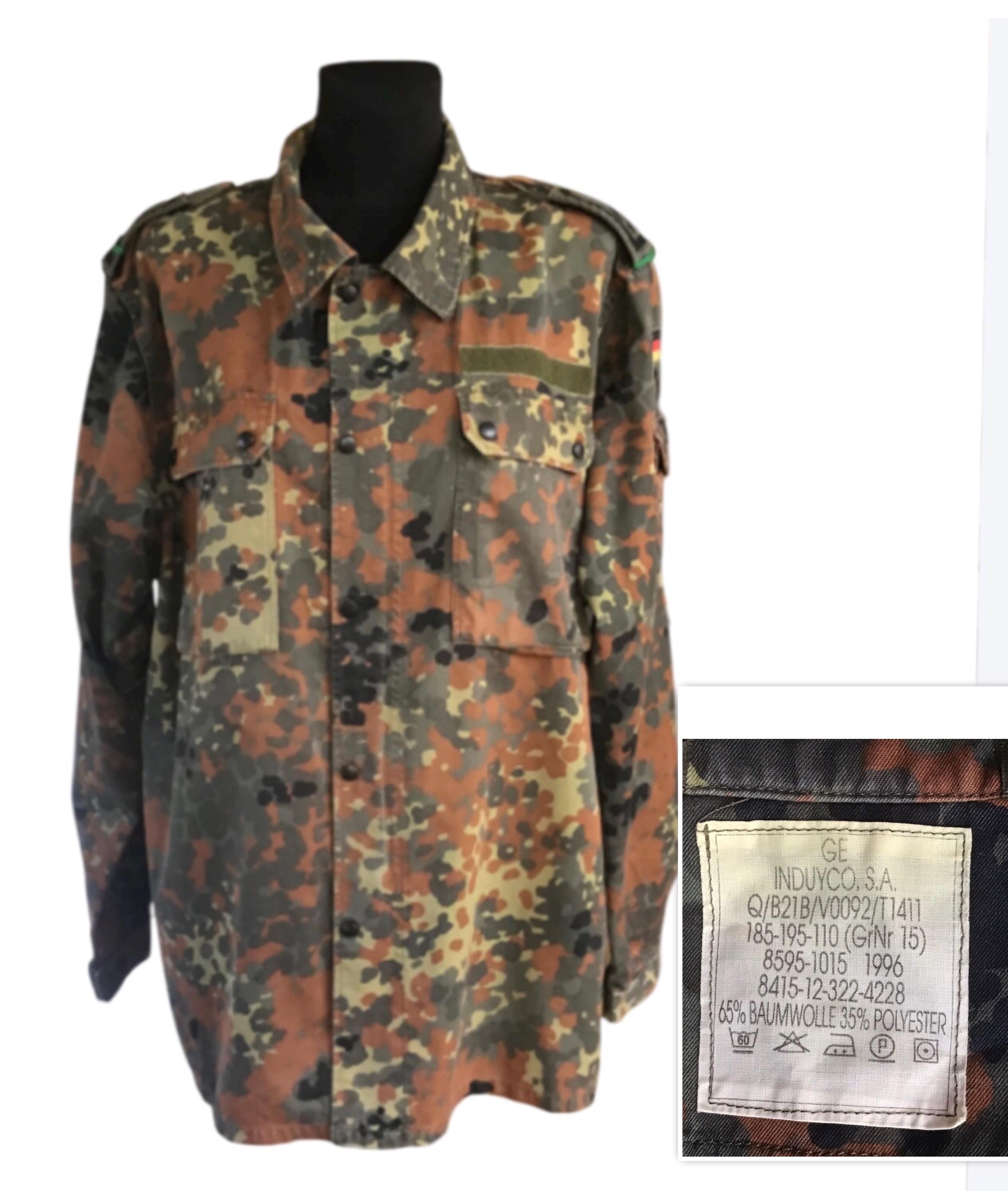 ジャケット・アウター 80's Vintage Belgium Army Field Shirt 36 Vintage Belgian Army Field Jacket Military Field Force M/L