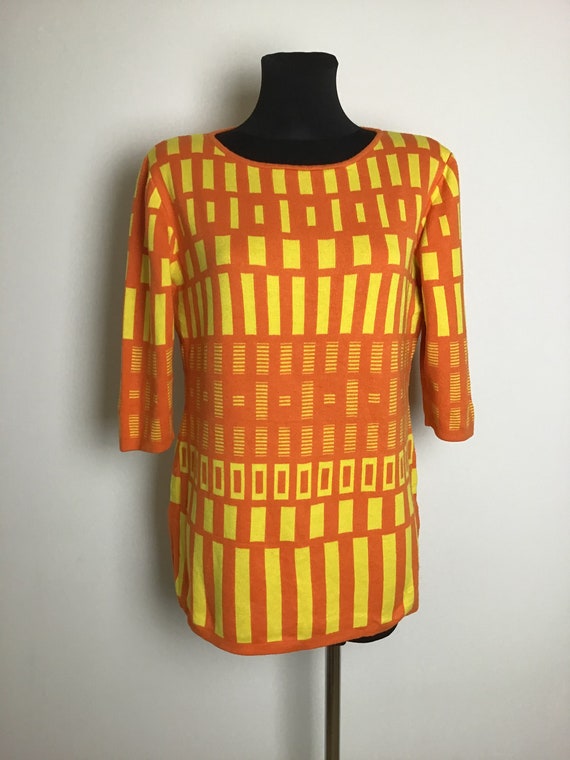 Vintage MARIMEKKO Women’s Size L Cotton Viscose Bl