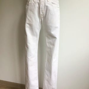 Vintage  Levi’s 501 White Jeans Denim Pants W30 L32
