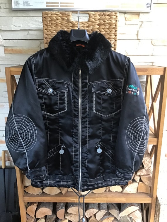 Vintage Size M POLAR BEAR Jacket Black 