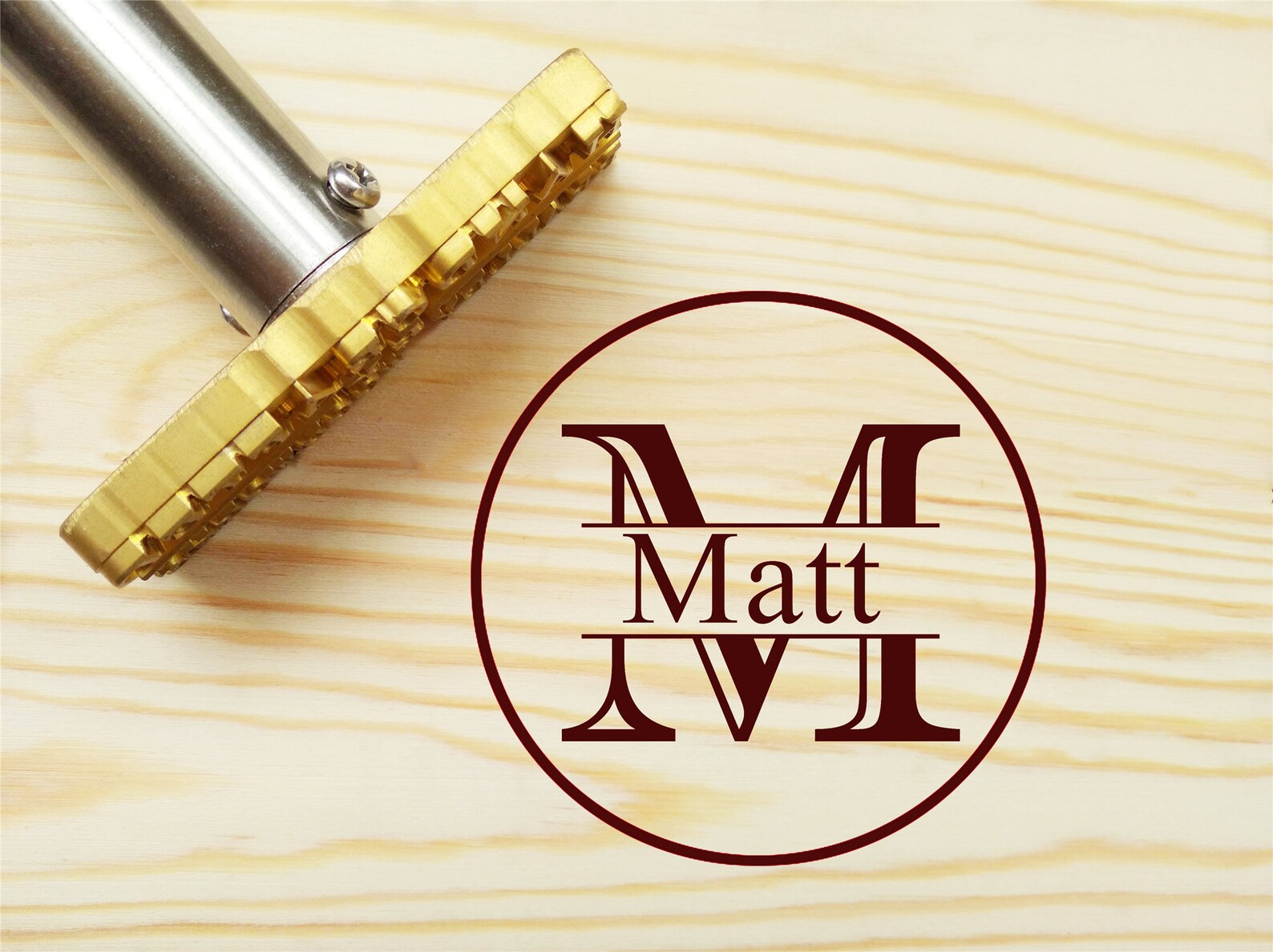 Custom Initials and Name wood burning stamp with 110V 220V Etsy