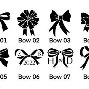 Sello de cera con logotipo de lazo, kit de sello de cera con diseño de cinta de regalo, sello de cera con insignia de boda, sello de cera con adorno navideño, sello de cera con logotipo de decoración personalizado