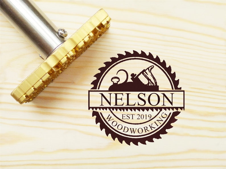 Custom woodworking branding iron for wood burning stamp Wood | Etsy