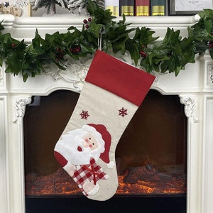 Christmas Stocking in Ornaments and Accents, Perfect Home Decor, Christmas Stocking, Wall Decor,Christmas Decorations