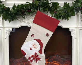 Christmas Stocking in Ornaments and Accents, Perfect Home Decor, Christmas Stocking, Wall Decor,Christmas Decorations