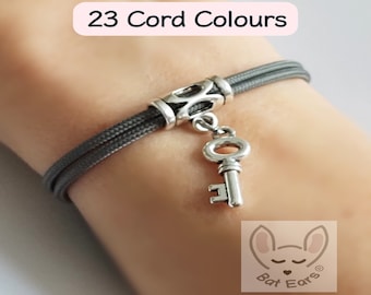 Key Bracelet Key Gift Personalised with Gift Bag 21st Gift Key Charm Key to My Heart Every Lock Has a Key