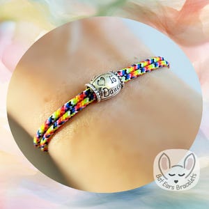 30 CORD COLOURS Love to Dance Bracelet Love To Dance Gift Dance Recital Dancer Gift Charm Adjustable Cord Bracelet Personalised Gift