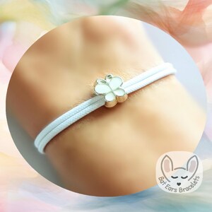 30 CORD COLOURS Butterfly Bracelet White Butterfly Charm Love Butterflies Gift Adjustable Cord Bracelet Personalised Gift
