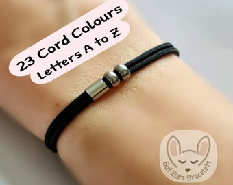 Morse Code Bracelet Morse Code Gift Charms Secret Code Adjustable Cord Bracelet 25 Colours