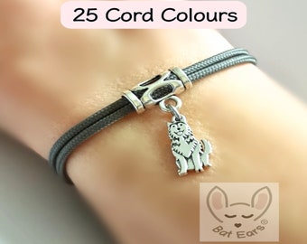 Huskie Bracelet Huskie Gift Personalised with Gift Bag Huskie Charm Malamute German Shepherd