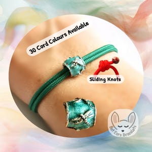 Dragonfly Bracelet, Green Dragonfly Charm, Dragonfly Gift, Lucky Dragonfly, New Beginnings Gift, Adjustable Cord Bracelet
