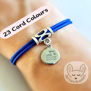 Swimmer Bracelet Wild Swimmer Gift Charm Adjustable Cord Bracelet 25 Colours