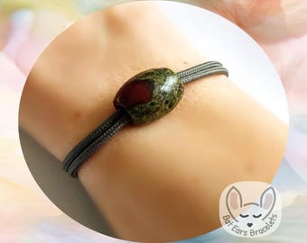 30 CORD COLOURS Dragons Blood Bracelet Warrior Strength Willpower Dragons Blood Crystal Adjustable Cord Bracelet Personalised Gift