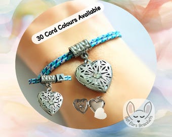 Pulsera difusora con forma de corazón, medallón de aromaterapia, medallón de aceites esenciales, pulsera de aceites aromáticos, regalo de aromaterapia, regalo personalizado