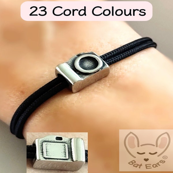 Camera Bracelet Photographer Gift Personalised with Gift Bag Camera Charm Wedding Photographer Artist