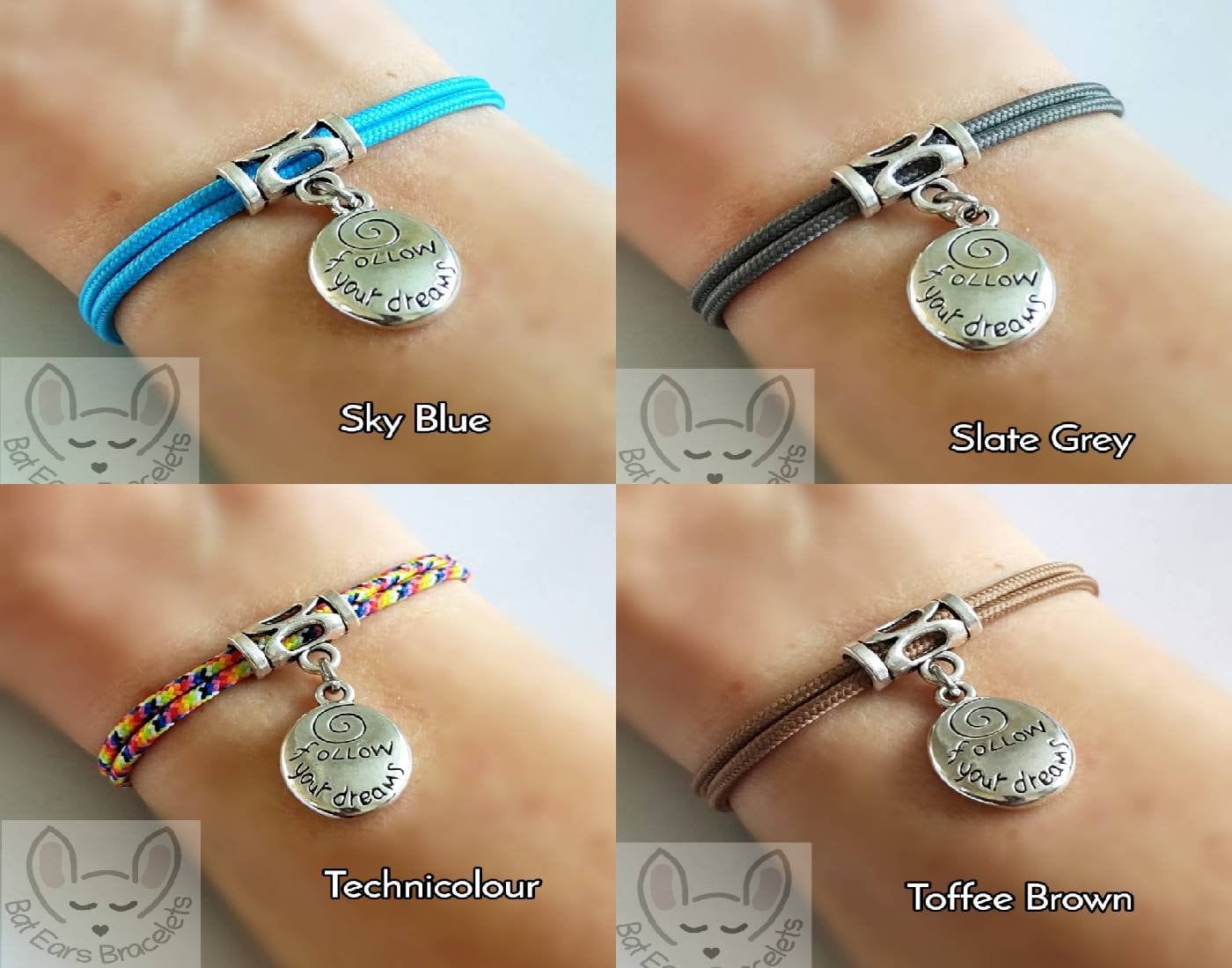 Follow Your Dreams Bracelet Follow Your Dreams Charm With Gift Bag