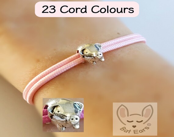 Pig charm shop bracelet