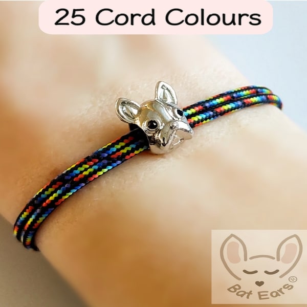 French Bulldog Bracelet Frenchie Gift Personalised with Gift Bag Boston Terrier Gift French Bulldog Charm Love My Frenchie