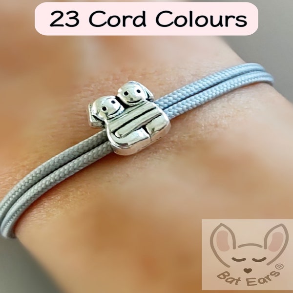 Hug Bracelet Hug Gift Personalised with Gift Bag Friend Gift Mummy and Me