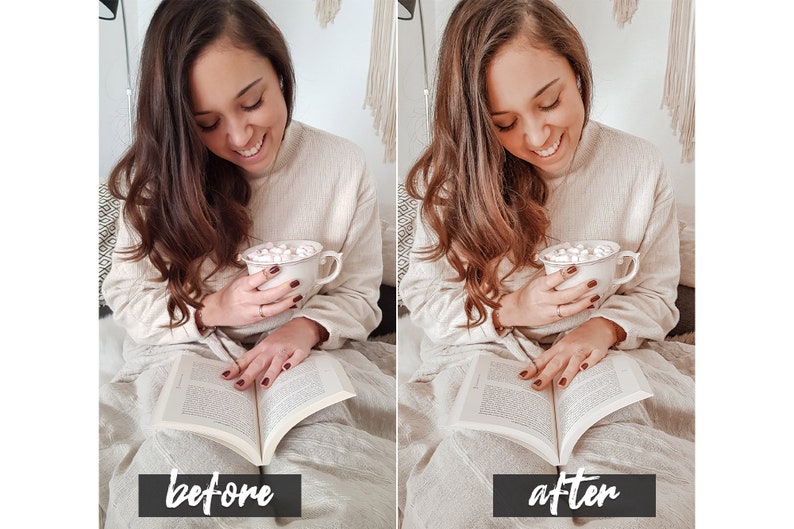 6 Cozy and Warm Mobile Lightroom Presets  Instagram Blogger image 3