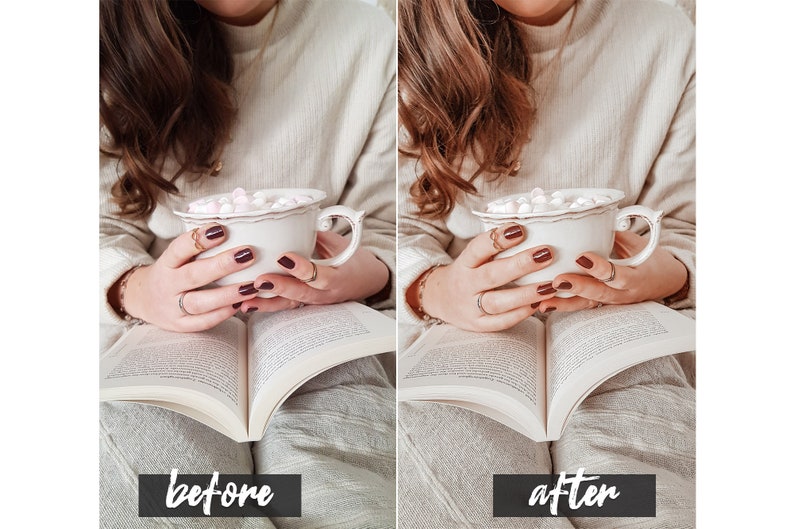 6 Cozy and Warm Mobile Lightroom Presets  Instagram Blogger image 2