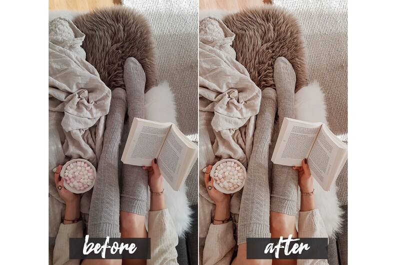 6 Cozy and Warm Mobile Lightroom Presets  Instagram Blogger image 6