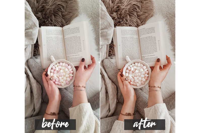 6 Cozy and Warm Mobile Lightroom Presets  Instagram Blogger image 4