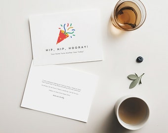 Printable Home Anniversary Card Realtor to Client Personalized Happy Housiversary Card Real Estate Agent to New Home Owner Referral #E118i