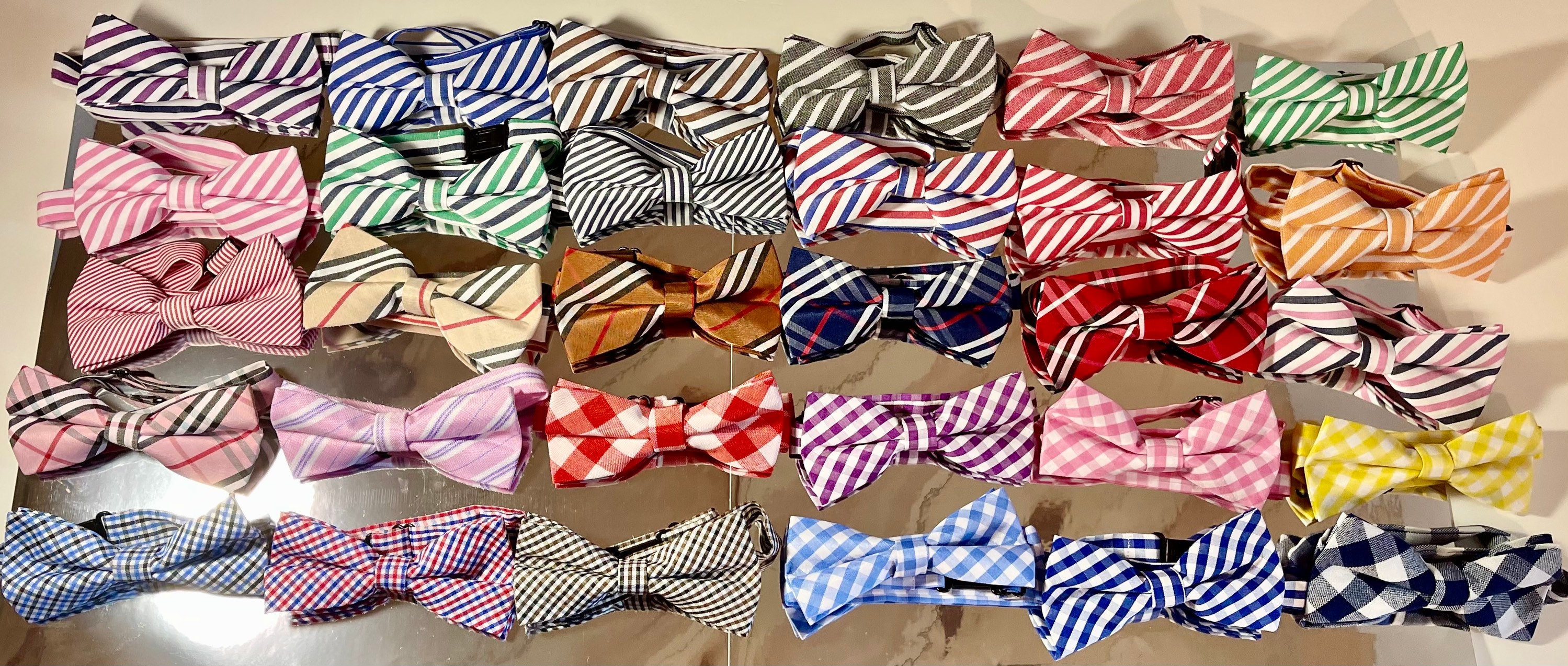 matching dog bow tie