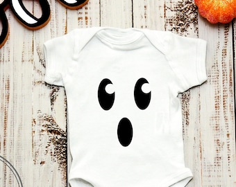 Halloween Bodysuits, Ghost Bodysuit, Ghost Toddler Shirt, Ghost Costume, Ghost Shirt, Baby Shower Gift, Kids Halloween Shirt, Halloween Tee.