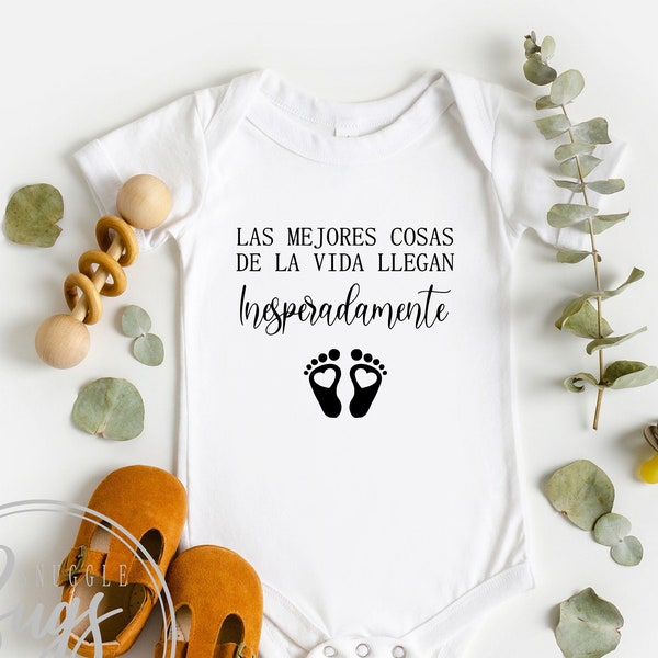 Pregnancy Announcement in Spanish Etsy
