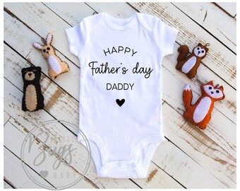 Happy Father's Day Baby Bodysuit, Gifts For Dad From Baby, Happy Father's Day Gift, Cute Father’s Day Infant Clothes, Father's Day Party.