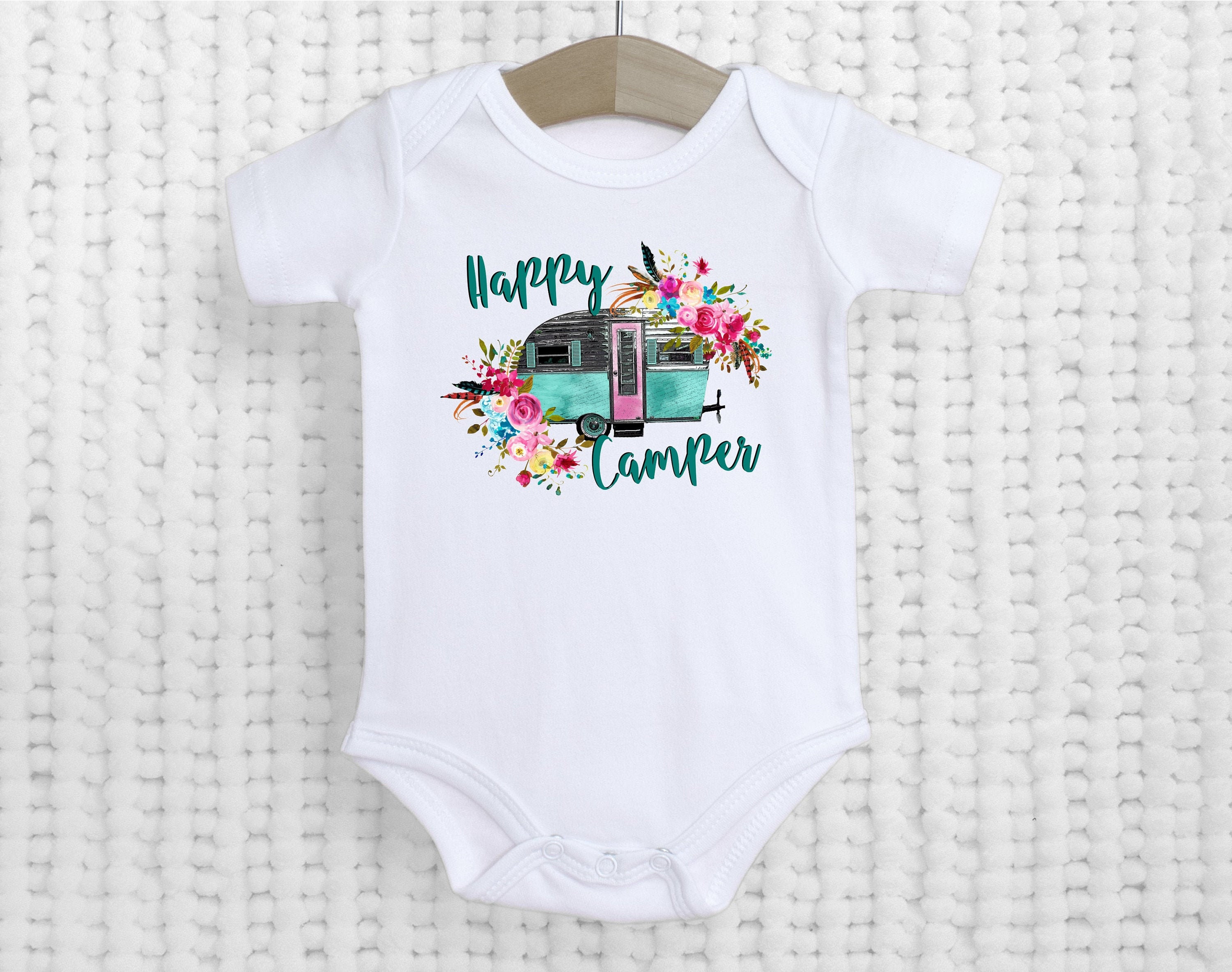 Camping Onesie®Happy Camper Onesie®Baby Camping Onesie Boho Etsy