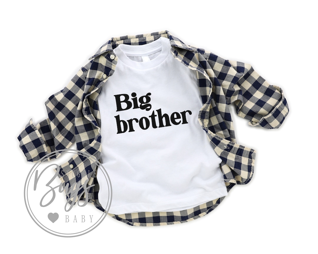Big Brother Shirt, Big Brother to Be Gift, Big Brother Bodysuit, Baby