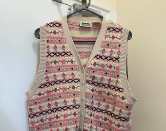 Vintage Knit Vest Northern Reflections