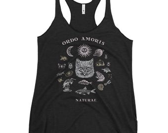 Camiseta de tirantes con espalda cruzada para mujer de la Orden del Amor