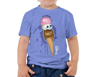 Ice Scream Toddler Short Sleeve Tee