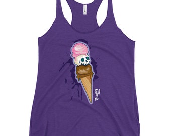 Ice Scream Women's Racerback Tank