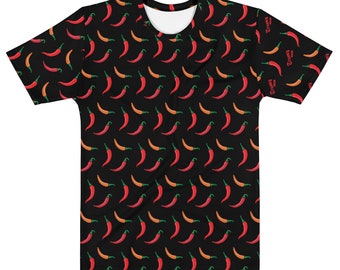 Master of Peppers Men's Black t-shirt