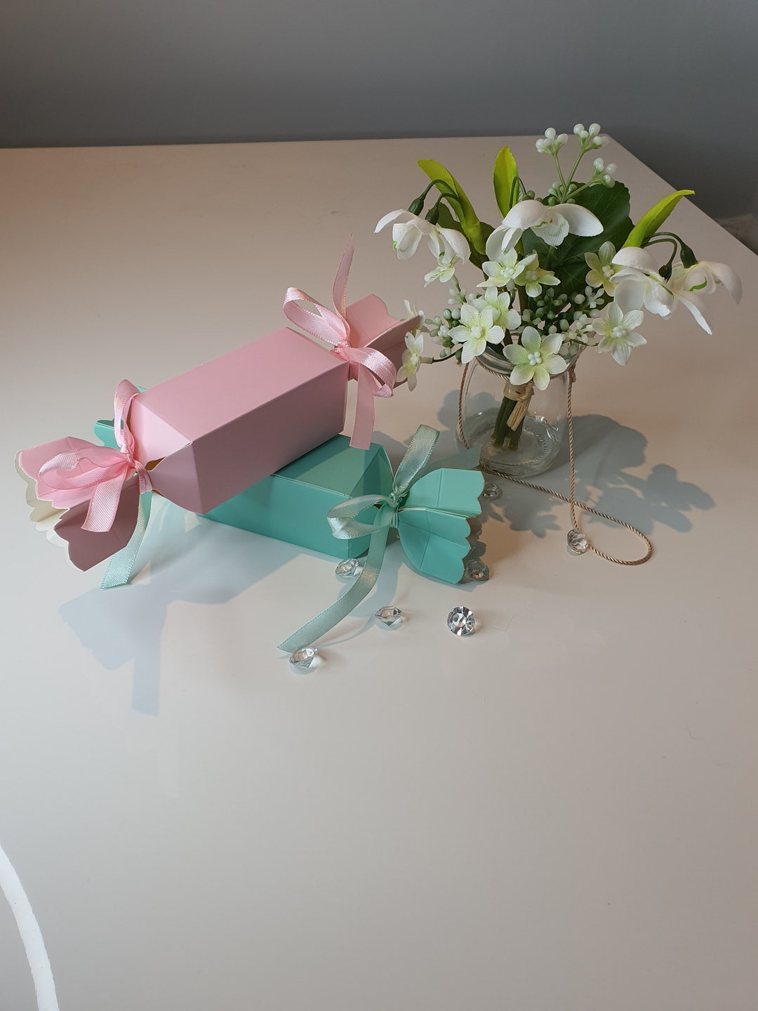 Cracker Shape Favour Boxes Etsy UK