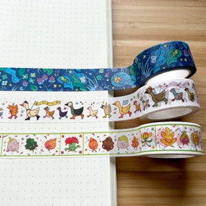 Tiny Forest Parade Washi Tape zdjęcie 3