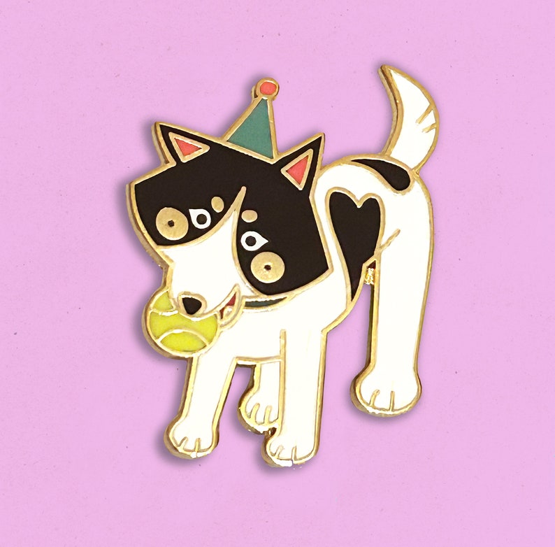 Crazy Twiggie Enamel Pin image 1