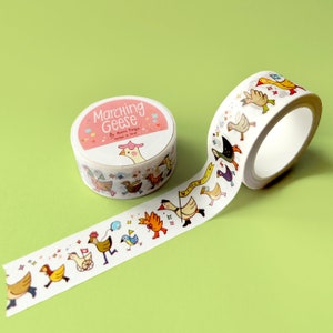 Marching Geese Washi Tape image 1