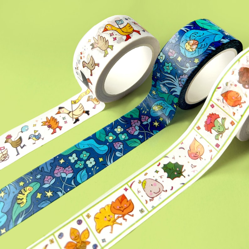 Marching Geese Washi Tape image 2