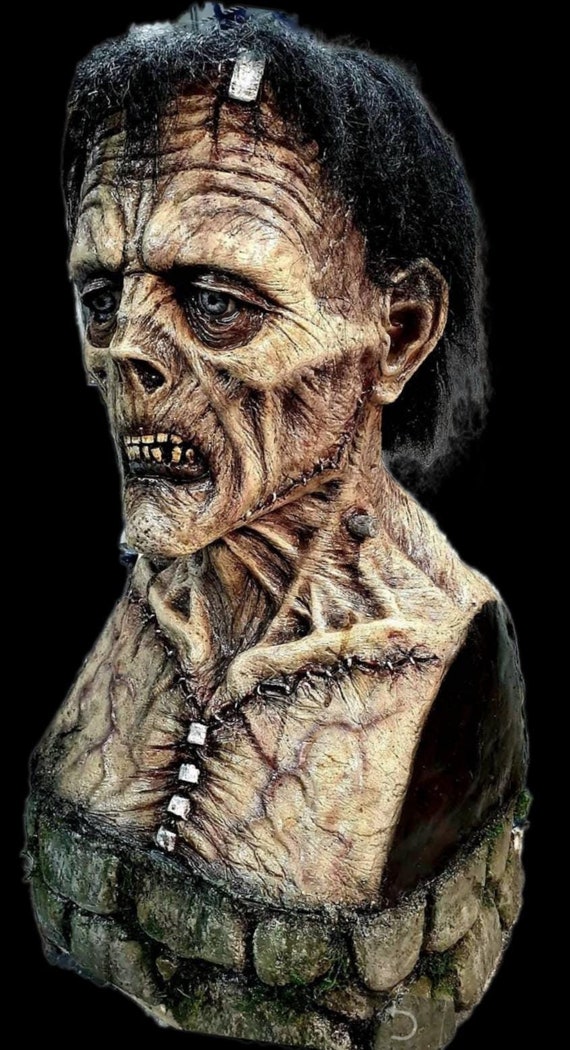 フランケンシュタインの怪物胸像/マスク - Etsy 日本