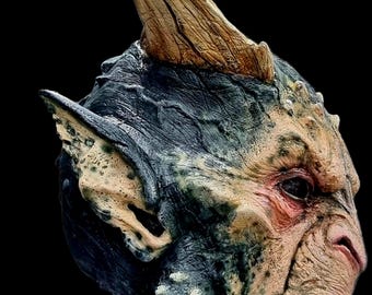 Demon/faun mask