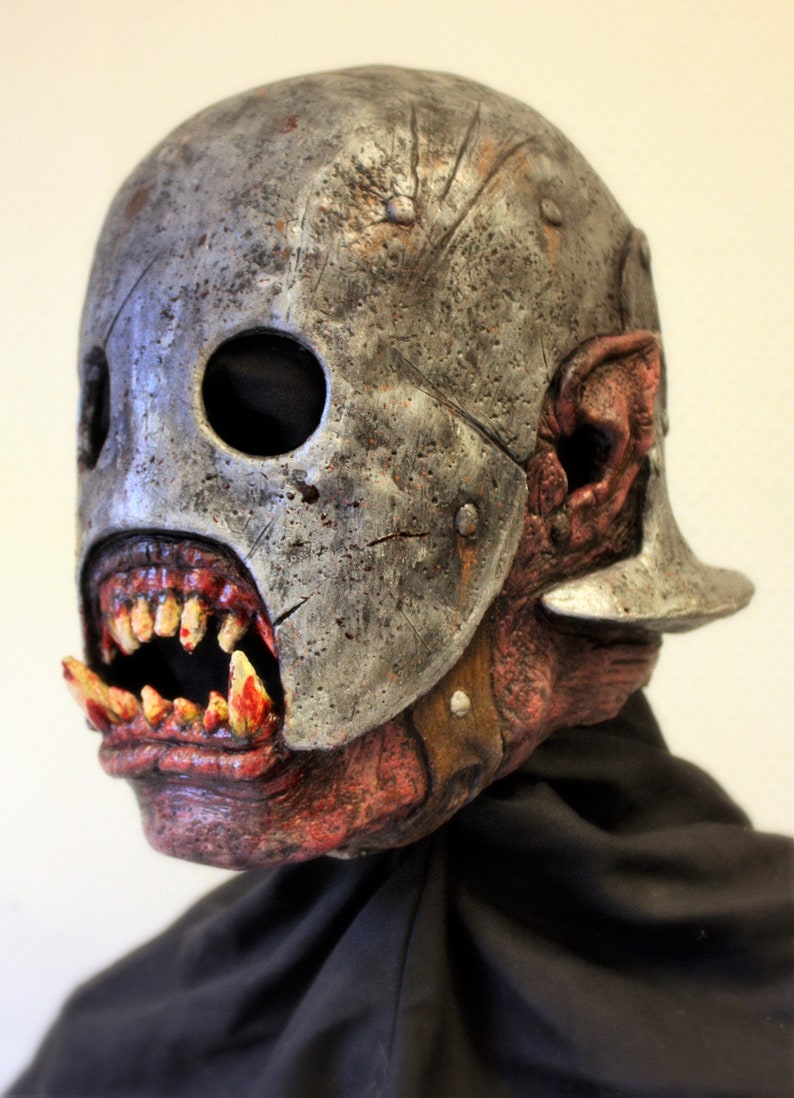 Berserker Uruk Hai mask Etsy